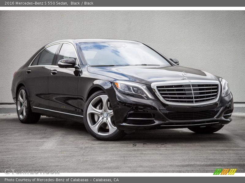 Front 3/4 View of 2016 S 550 Sedan