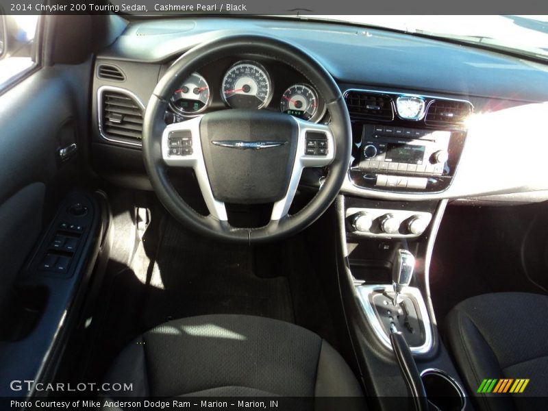 Cashmere Pearl / Black 2014 Chrysler 200 Touring Sedan