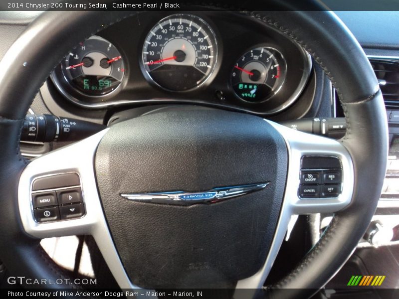 Cashmere Pearl / Black 2014 Chrysler 200 Touring Sedan