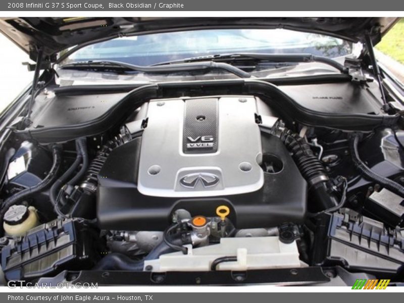 Black Obsidian / Graphite 2008 Infiniti G 37 S Sport Coupe