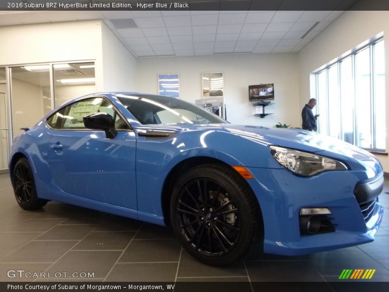 Hyper Blue / Black 2016 Subaru BRZ HyperBlue Limited Edition