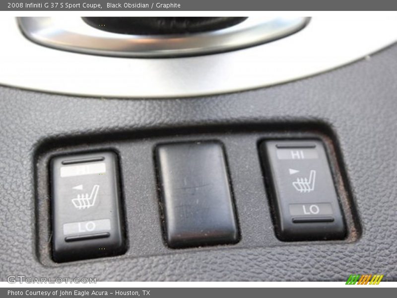 Black Obsidian / Graphite 2008 Infiniti G 37 S Sport Coupe