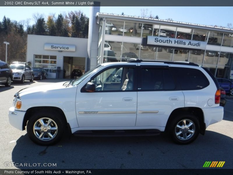 Summit White / Light Oak 2002 GMC Envoy SLT 4x4