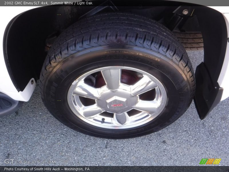 Summit White / Light Oak 2002 GMC Envoy SLT 4x4