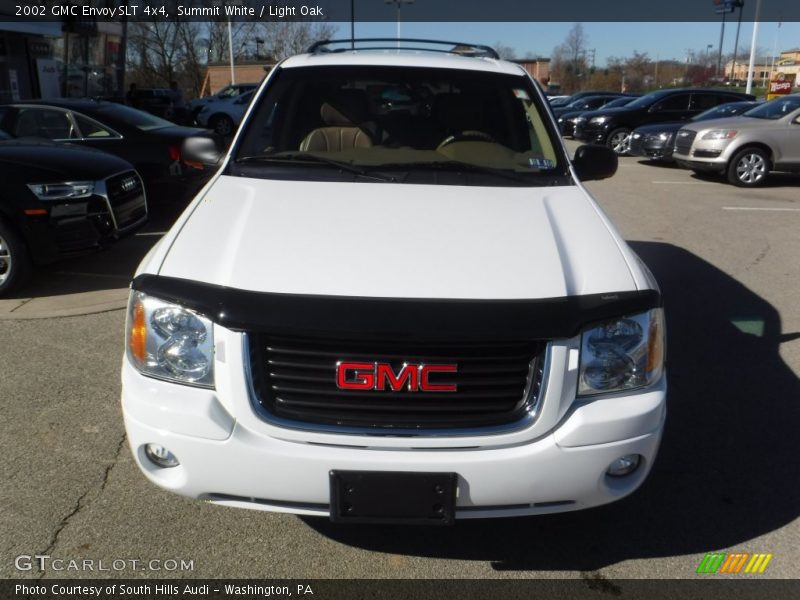 Summit White / Light Oak 2002 GMC Envoy SLT 4x4