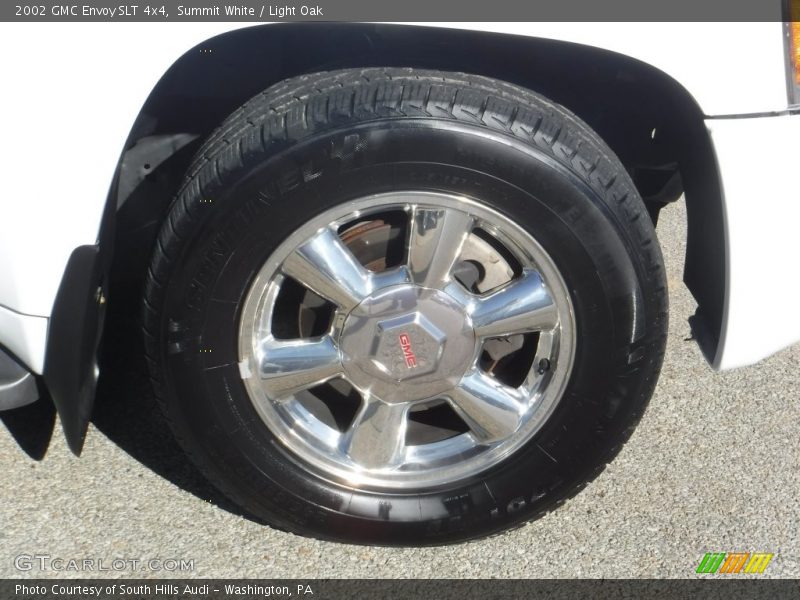 Summit White / Light Oak 2002 GMC Envoy SLT 4x4