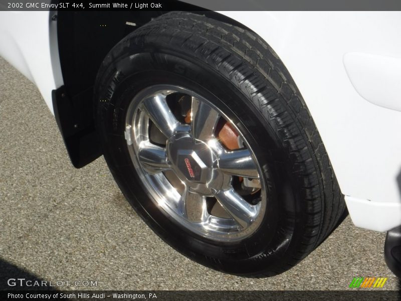 Summit White / Light Oak 2002 GMC Envoy SLT 4x4