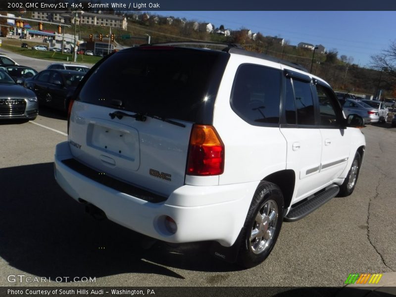 Summit White / Light Oak 2002 GMC Envoy SLT 4x4