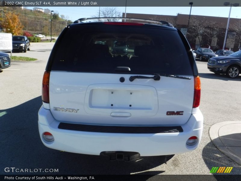 Summit White / Light Oak 2002 GMC Envoy SLT 4x4