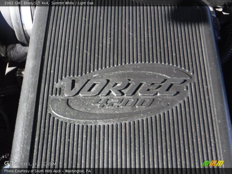 Summit White / Light Oak 2002 GMC Envoy SLT 4x4