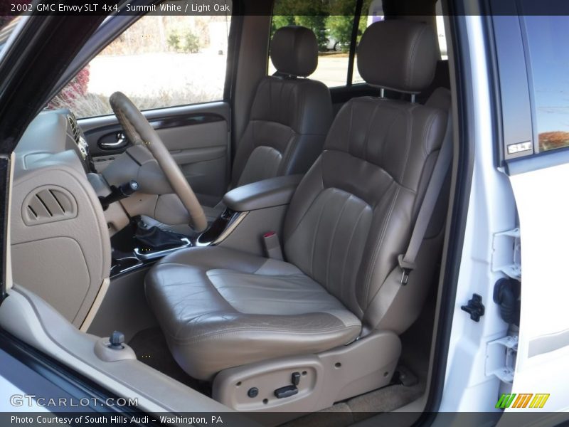 Summit White / Light Oak 2002 GMC Envoy SLT 4x4