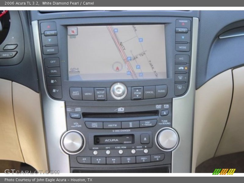 White Diamond Pearl / Camel 2006 Acura TL 3.2