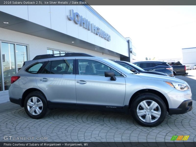 Ice Silver Metallic / Slate Black 2016 Subaru Outback 2.5i