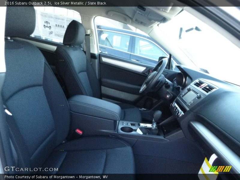 Ice Silver Metallic / Slate Black 2016 Subaru Outback 2.5i