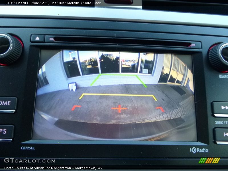 Ice Silver Metallic / Slate Black 2016 Subaru Outback 2.5i