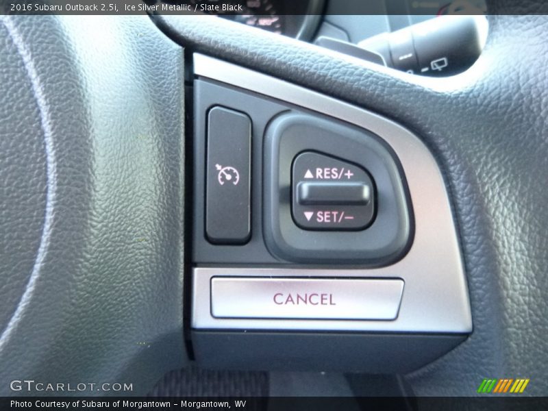 Ice Silver Metallic / Slate Black 2016 Subaru Outback 2.5i