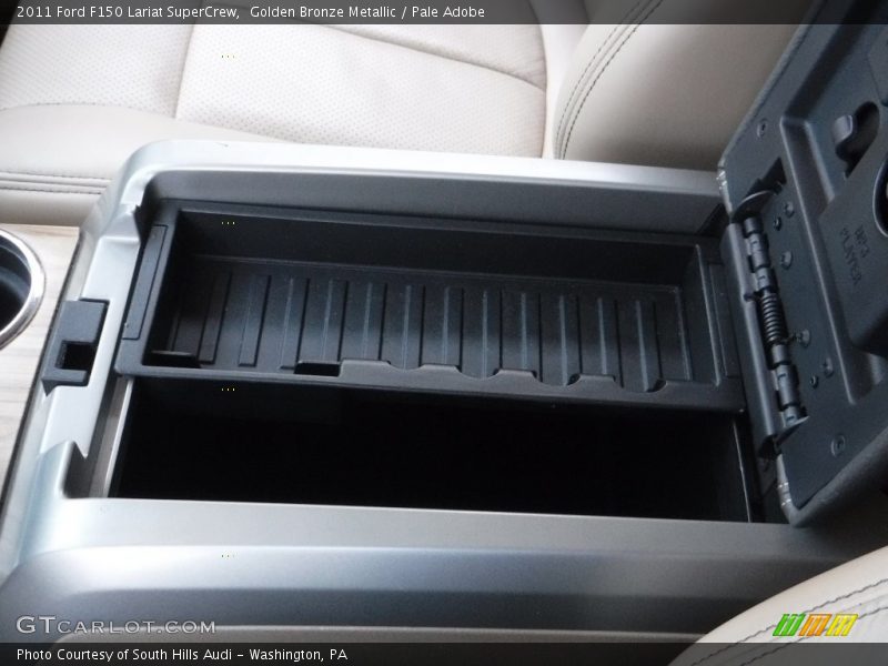 Golden Bronze Metallic / Pale Adobe 2011 Ford F150 Lariat SuperCrew