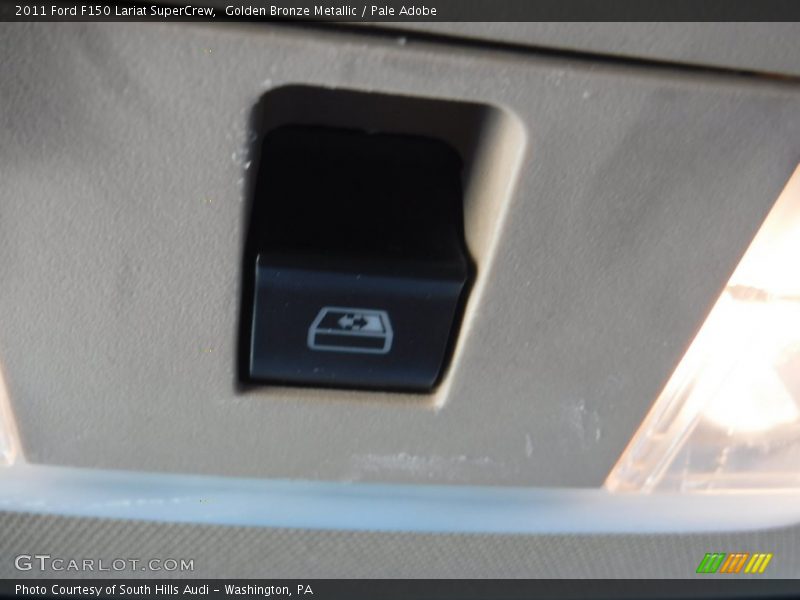 Golden Bronze Metallic / Pale Adobe 2011 Ford F150 Lariat SuperCrew