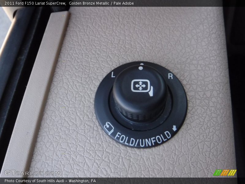 Golden Bronze Metallic / Pale Adobe 2011 Ford F150 Lariat SuperCrew