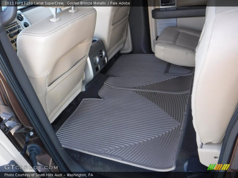 Golden Bronze Metallic / Pale Adobe 2011 Ford F150 Lariat SuperCrew