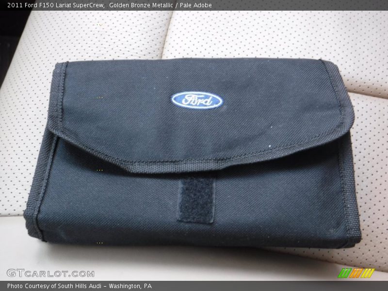 Golden Bronze Metallic / Pale Adobe 2011 Ford F150 Lariat SuperCrew