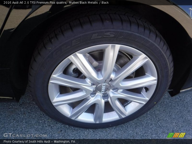 Mythos Black Metallic / Black 2016 Audi A6 2.0 TFSI Premium Plus quattro