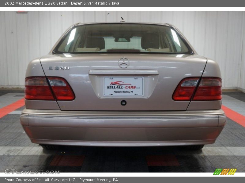 Desert Silver Metallic / Java 2002 Mercedes-Benz E 320 Sedan