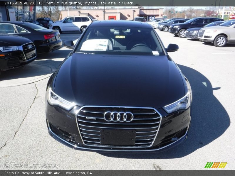 Mythos Black Metallic / Black 2016 Audi A6 2.0 TFSI Premium Plus quattro
