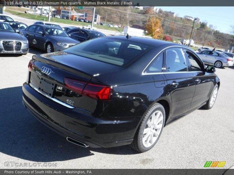 Mythos Black Metallic / Black 2016 Audi A6 2.0 TFSI Premium Plus quattro