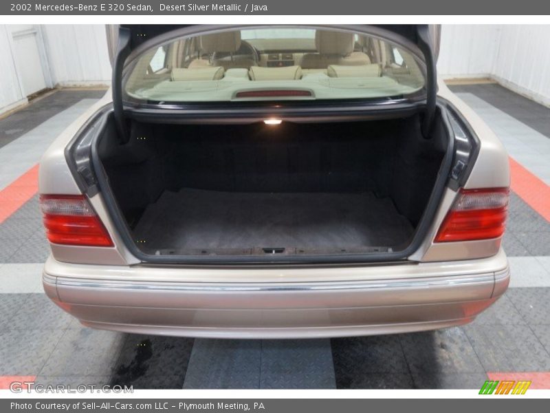 Desert Silver Metallic / Java 2002 Mercedes-Benz E 320 Sedan