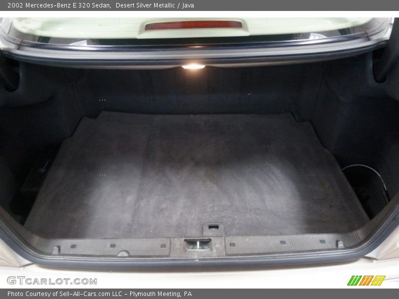 Desert Silver Metallic / Java 2002 Mercedes-Benz E 320 Sedan