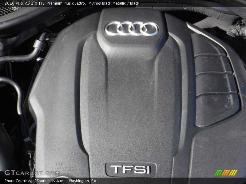 Mythos Black Metallic / Black 2016 Audi A6 2.0 TFSI Premium Plus quattro