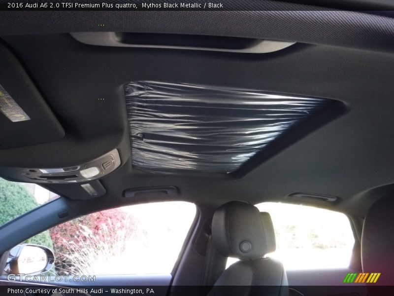 Mythos Black Metallic / Black 2016 Audi A6 2.0 TFSI Premium Plus quattro