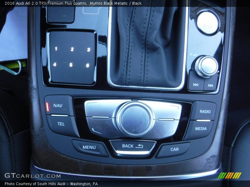 Mythos Black Metallic / Black 2016 Audi A6 2.0 TFSI Premium Plus quattro