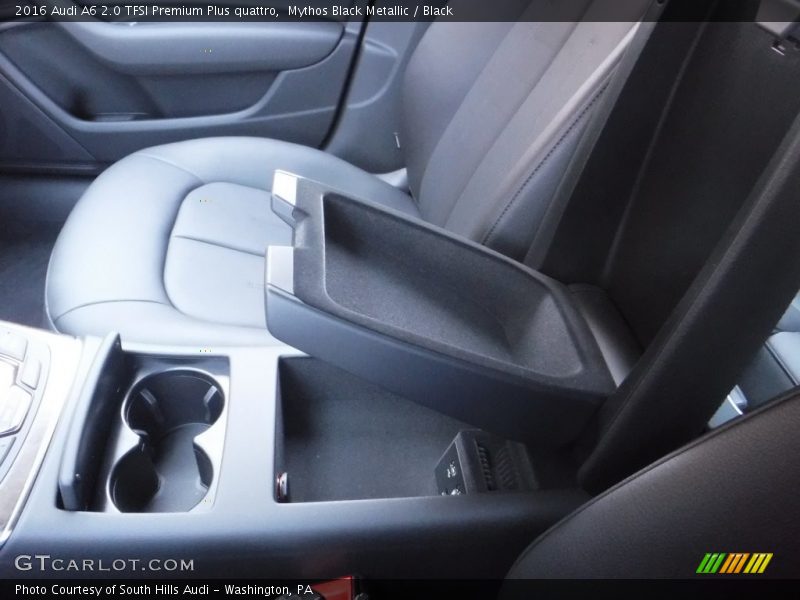 Mythos Black Metallic / Black 2016 Audi A6 2.0 TFSI Premium Plus quattro