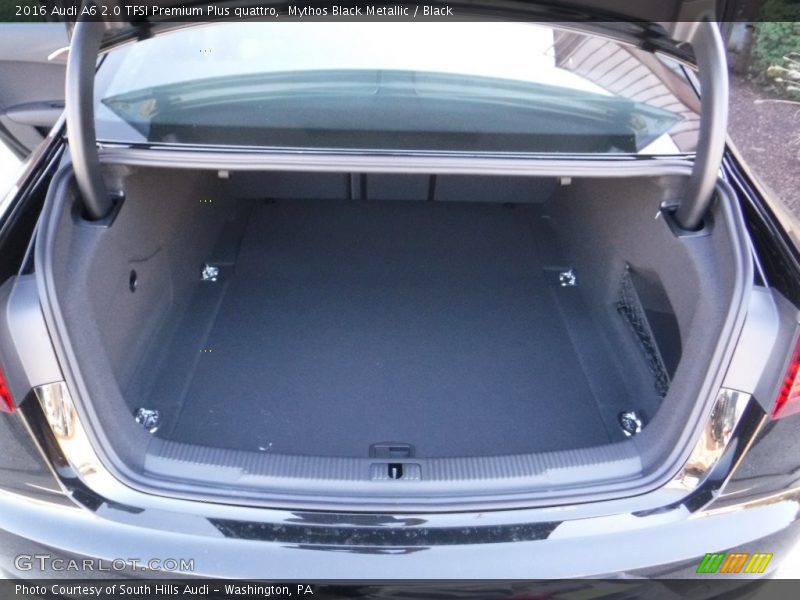 Mythos Black Metallic / Black 2016 Audi A6 2.0 TFSI Premium Plus quattro