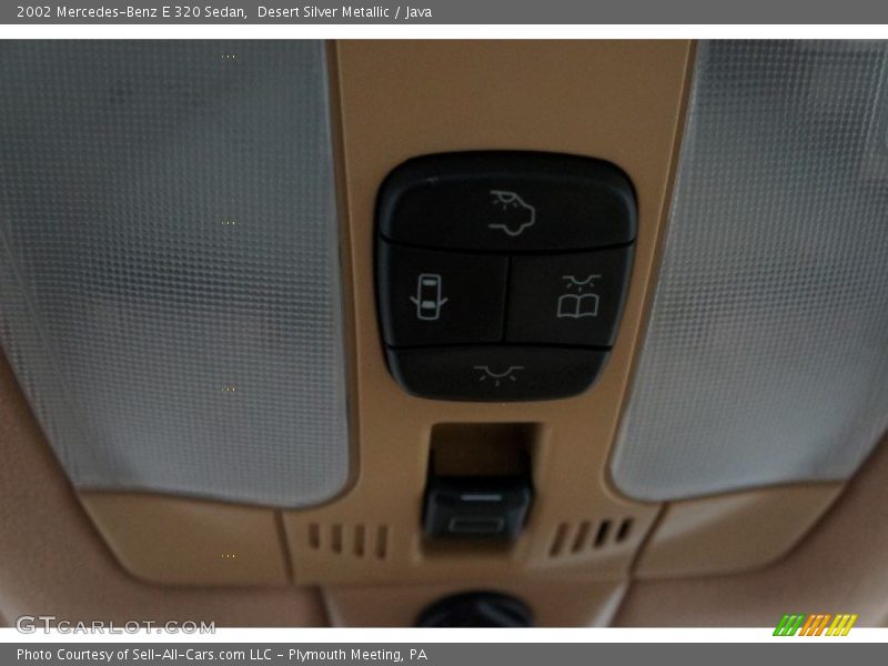 Desert Silver Metallic / Java 2002 Mercedes-Benz E 320 Sedan