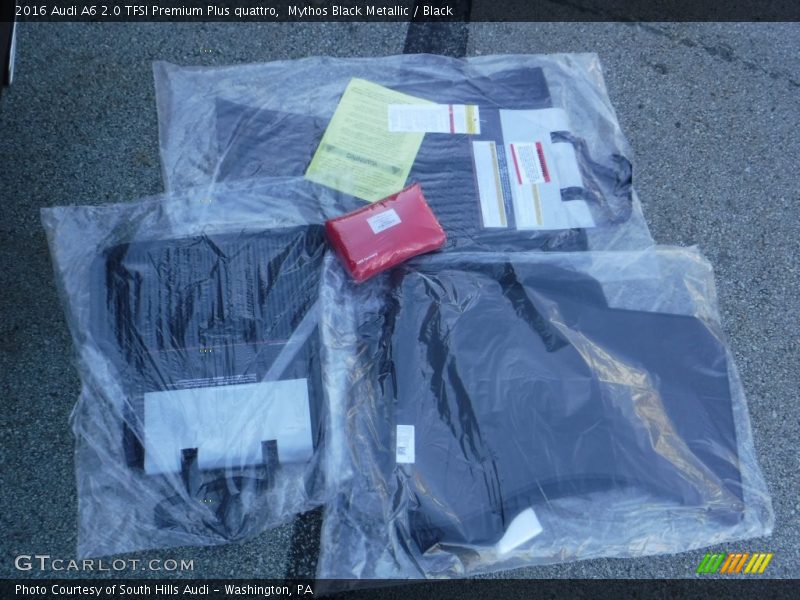 Mythos Black Metallic / Black 2016 Audi A6 2.0 TFSI Premium Plus quattro