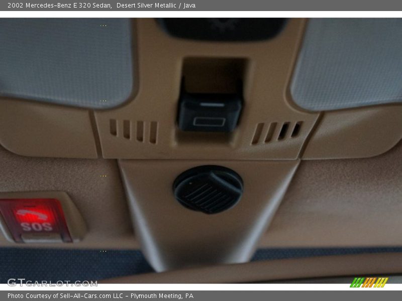 Desert Silver Metallic / Java 2002 Mercedes-Benz E 320 Sedan