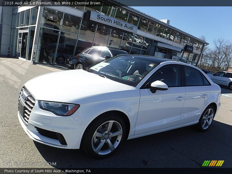 Ibis White / Chestnut Brown 2016 Audi A3 1.8 Premium