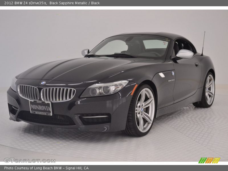 Black Sapphire Metallic / Black 2012 BMW Z4 sDrive35is