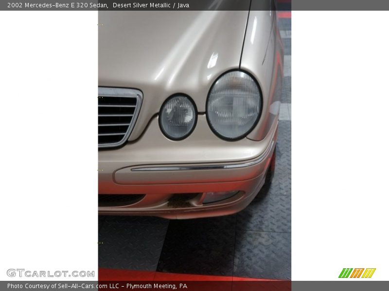 Desert Silver Metallic / Java 2002 Mercedes-Benz E 320 Sedan