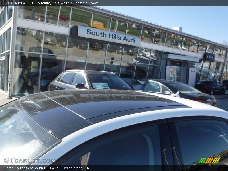 Ibis White / Chestnut Brown 2016 Audi A3 1.8 Premium