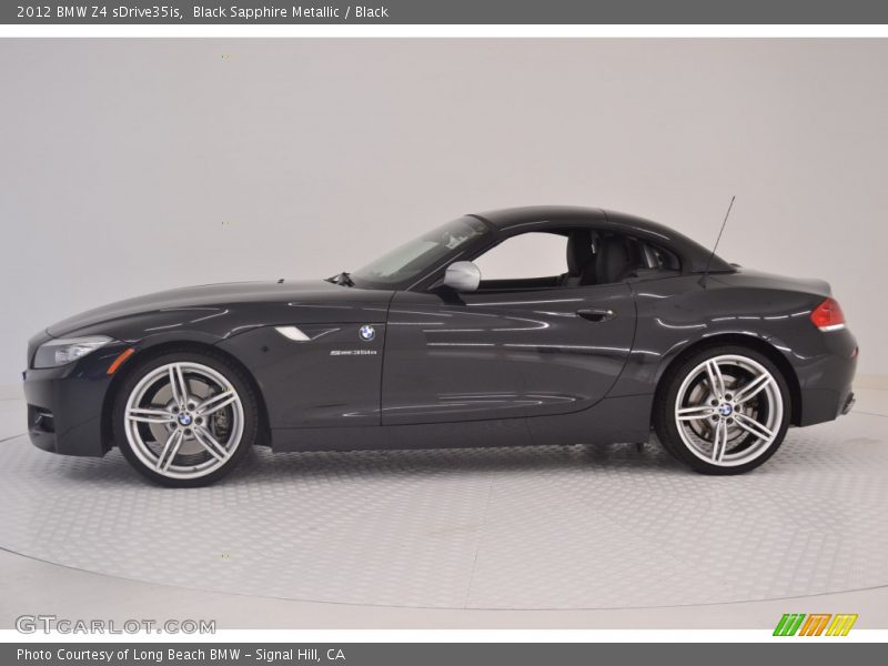 Black Sapphire Metallic / Black 2012 BMW Z4 sDrive35is