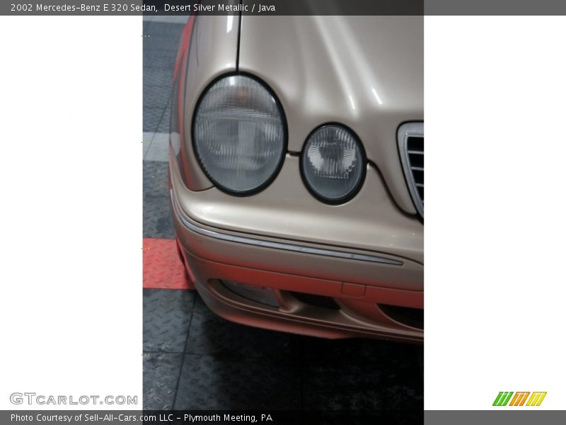 Desert Silver Metallic / Java 2002 Mercedes-Benz E 320 Sedan