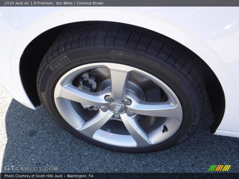 Ibis White / Chestnut Brown 2016 Audi A3 1.8 Premium