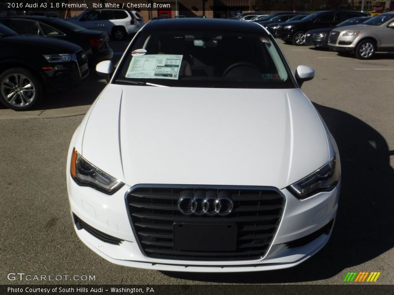 Ibis White / Chestnut Brown 2016 Audi A3 1.8 Premium