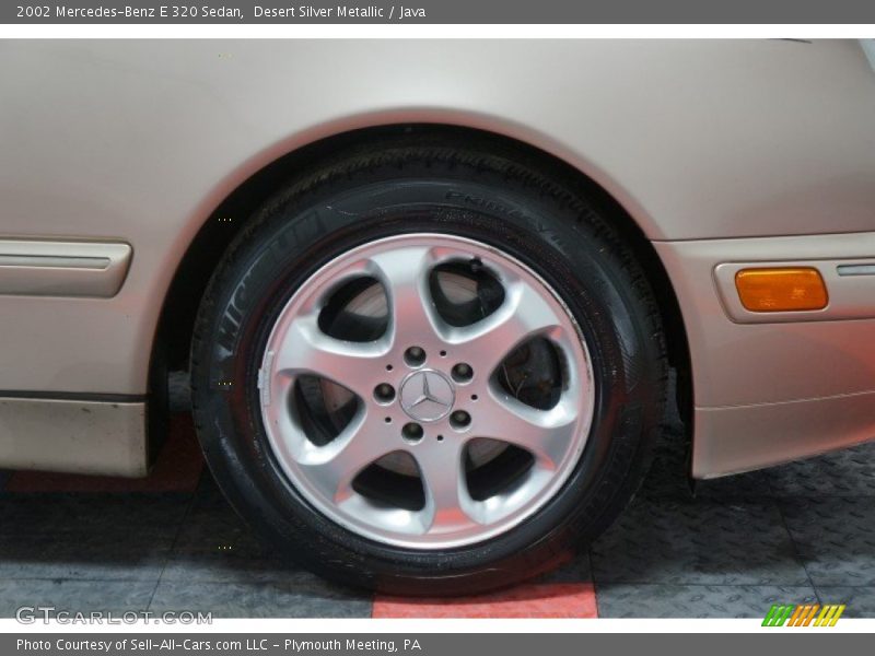 Desert Silver Metallic / Java 2002 Mercedes-Benz E 320 Sedan