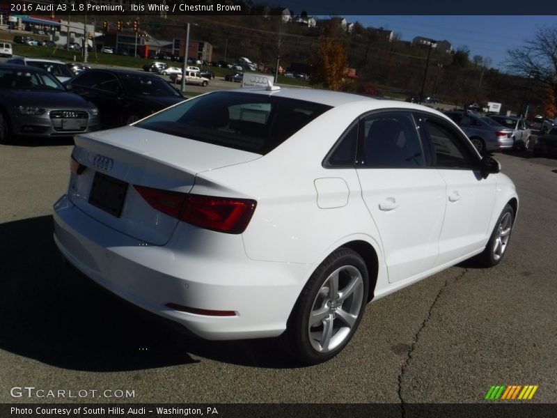 Ibis White / Chestnut Brown 2016 Audi A3 1.8 Premium