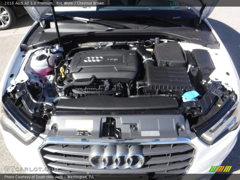 Ibis White / Chestnut Brown 2016 Audi A3 1.8 Premium